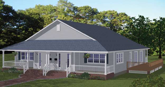 Plan # 903 - 2 Unit, 2796/Sqft Duplex