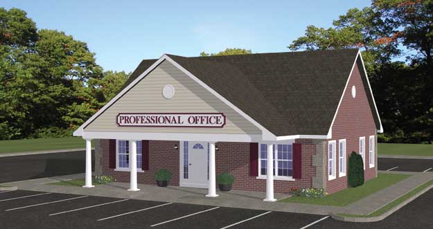 Plan # 948 - 1 Tenant, 1328/Sqft General Office