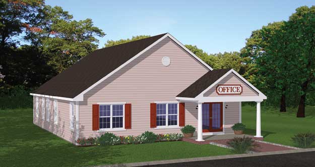 Plan # 949 - 1 Tenant, 2012/Sqft General Office
