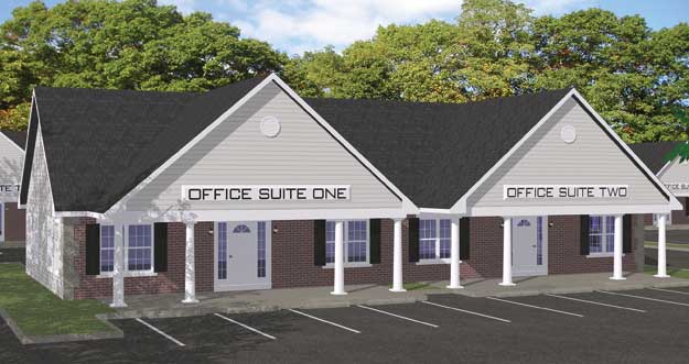 Plan # 951 - 2 Tenant, 2416/Sqft General Office
