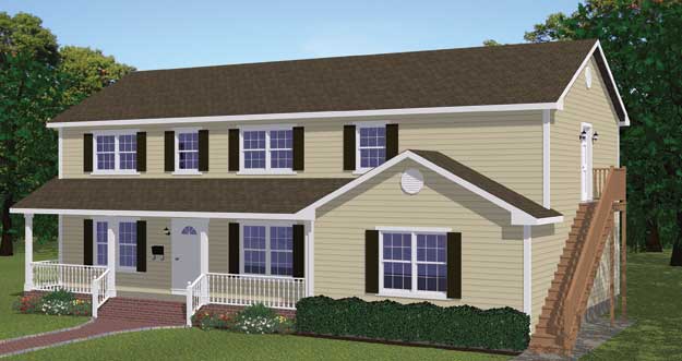 Plan # 961 - 5 Bedroom,  4 Bath, 2745/Sqft Mother/Daughter